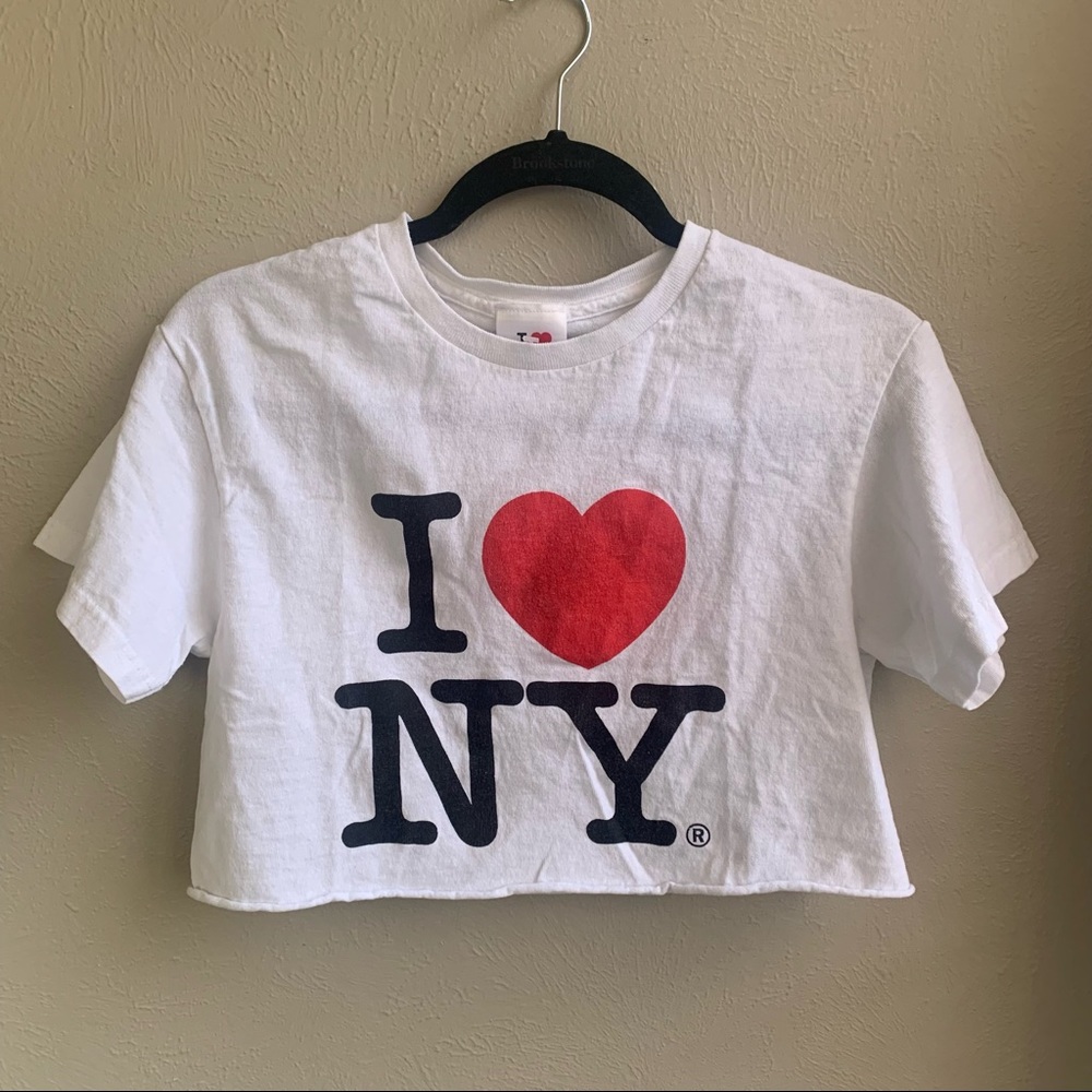 I Heart NY Cropped Tee